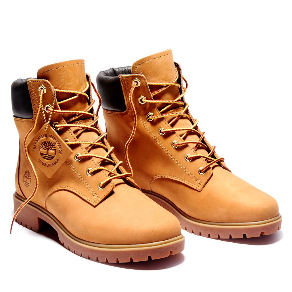 Bocanci 6-Inch Timberland Dama Maro - Jayne Waterproof Piele - Romania - MJLAOC735